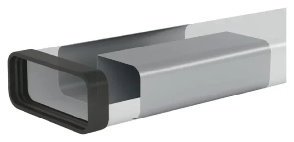 V-ZUG Luftkanal, Verstärkungsrippe für Flachkanal zum Einbetonieren (Trittbelastung bis 100 kg),  B 222 x H 89 x T 300 mm