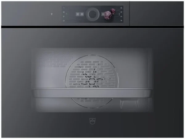 V-ZUG Steamer CombiSteamer V6000 45F - Spiegelglas Schwarz (2304500001)