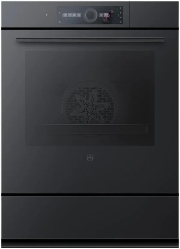 V-ZUG Steamer CombairSteamer V6000 76C - Spiegelglas Schwarz (2310500000)