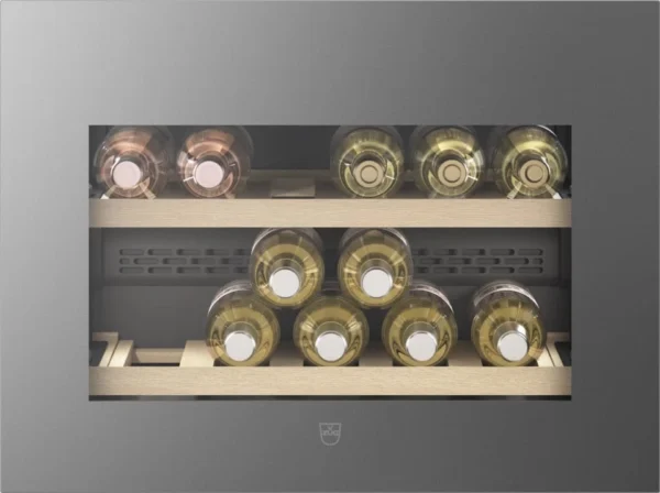 V-ZUG Kühl-/Gefriergerät WineCooler V4000 45 - Spiegelglas Platinum (5111300002)