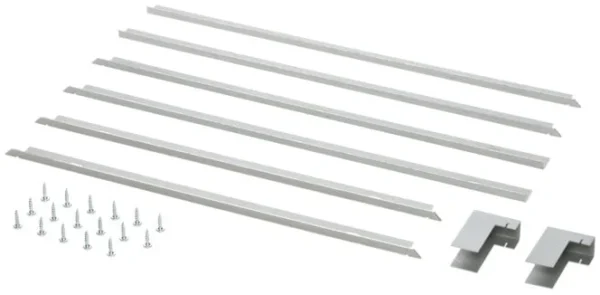 V-ZUG Auflagewinkel-Set, flächenbündig, Baugrösse 90
