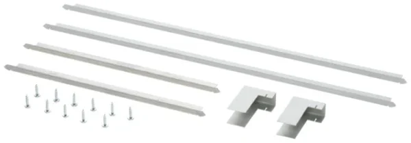 V-ZUG Auflagewinkel-Set, flächenbündig, Baugrösse 30