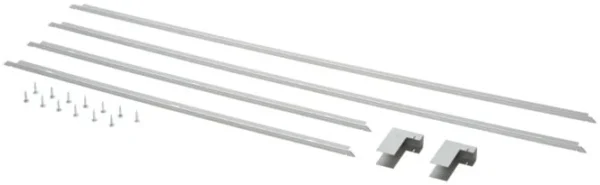V-ZUG Auflagewinkel-Set, flächenbündig, Baugrösse 80