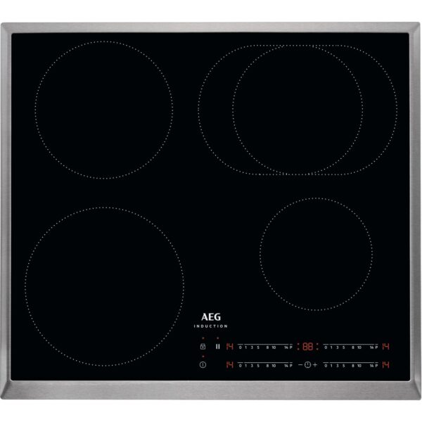 AEG Induktions-Kochfeld KFA58DIM Chrom