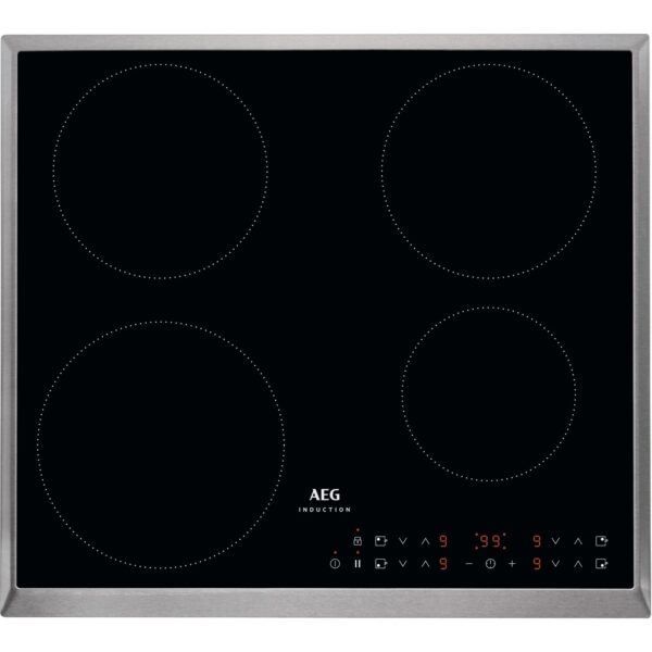 AEG Induktions-Kochfeld KFA58SIM Chrom