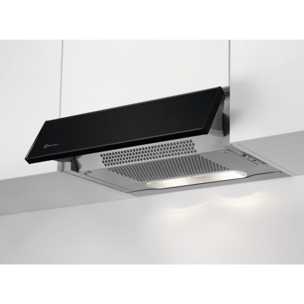 Electrolux Klapp-Dunstabzugshaube DXK6012SW Schwarz
