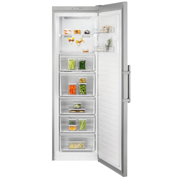 Electrolux Gefrierschrank SG280NCN Edelstahltürfronten, Seiten silber