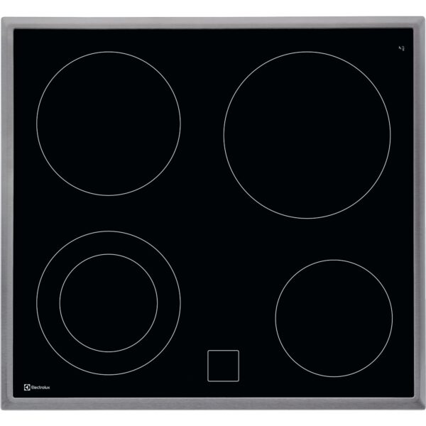 Electrolux Glaskeramik-Kochfeld GK56PCN Chrom