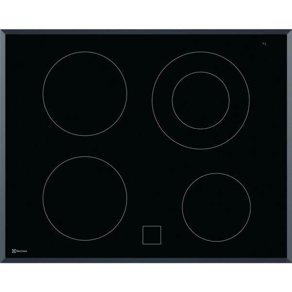 Electrolux Glaskeramik-Kochfeld GK65PF Chrom