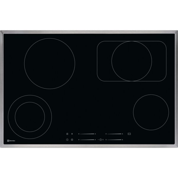 Electrolux Glaskeramik-Kochfeld GK78TSCN Chrom