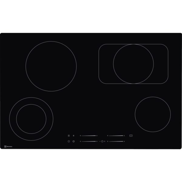 Electrolux Glaskeramik-Kochfeld GK78TSO Schwarz