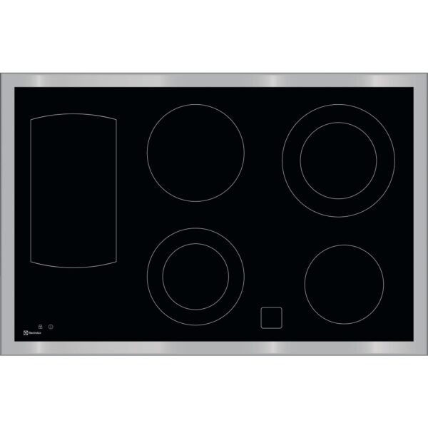 Electrolux Glaskeramik-Kochfeld GK80LPLCN Chrom