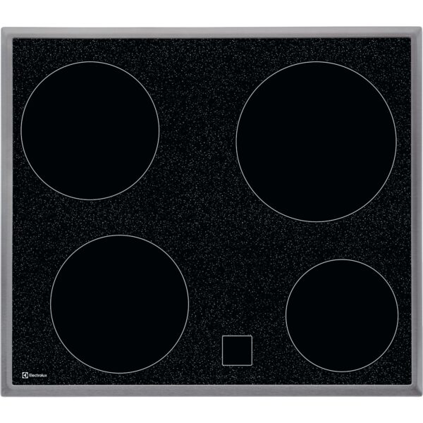 Electrolux Glaskeramik-Kochfeld GK58CN Chrom