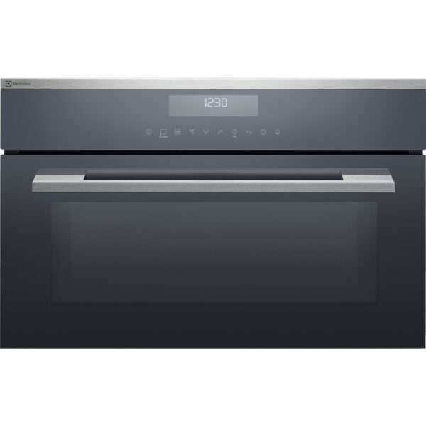 Electrolux Kompakt-Mikrowellengerät EB3GL90CN Chrom mit Antifingerprint Beschichtung