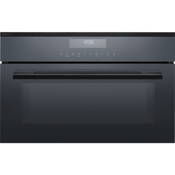 Electrolux Kompakt-Kombi-Mikrowellengerät EB3GL90KSP Schwarz-Spiegel