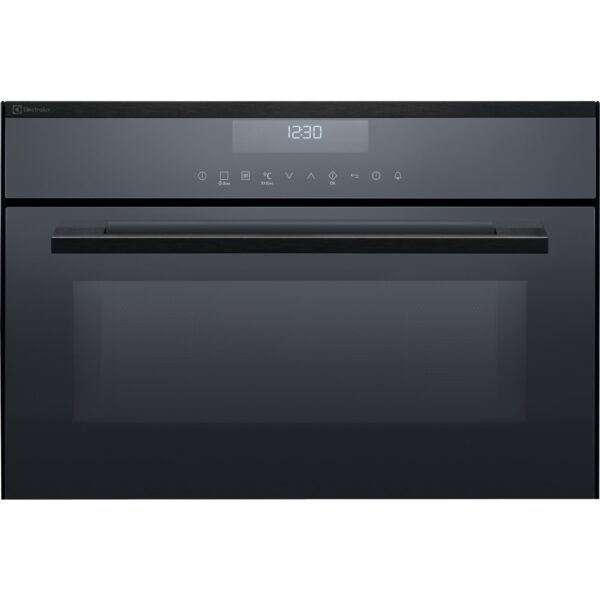 Electrolux Kompakt-Kombi-Mikrowellengerät EB3GL9KSP Chrom mit Antifingerprint Beschichtung
