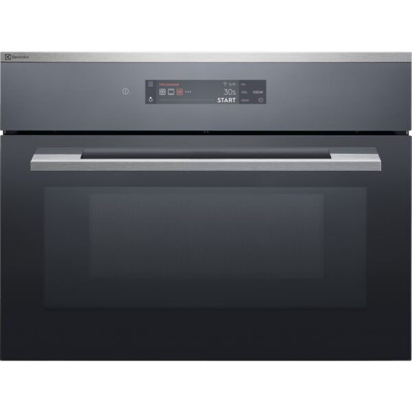 Electrolux Kompakt-Kombi-Mikrowellengerät EB4PL90KCN Chrom