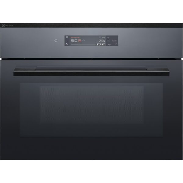 Electrolux Kompakt-Kombi-Mikrowellengerät EB4PL90KSP Schwarz-Spiegel