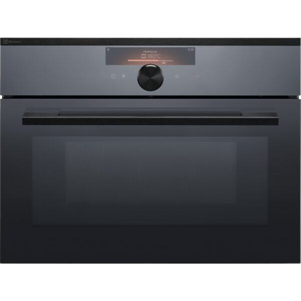 Electrolux Kompakt-Kombi-Mikrowellengerät EB4SL90KSP Schwarz-Spiegel