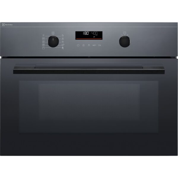 Electrolux Kompakt-Kombi-Mikrowellengerät EB4L90SP Schwarz-Spiegel