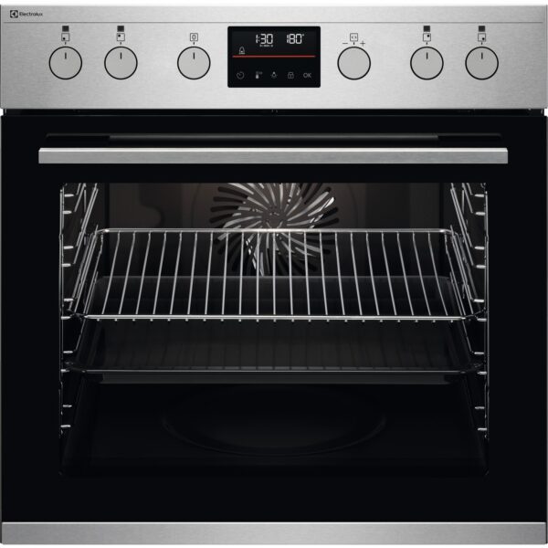 Electrolux Einbauherd EH6L40XCN Chrom mit Antifingerprint Beschichtung