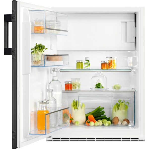 Electrolux Kühlschrank EK136SLSW Schwarz