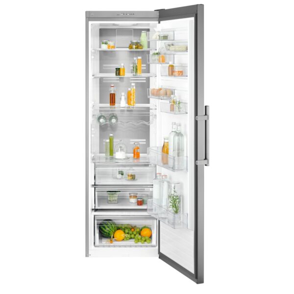 Electrolux Kühlschrank SC390CN Edelstahltürfronten, Seiten silber
