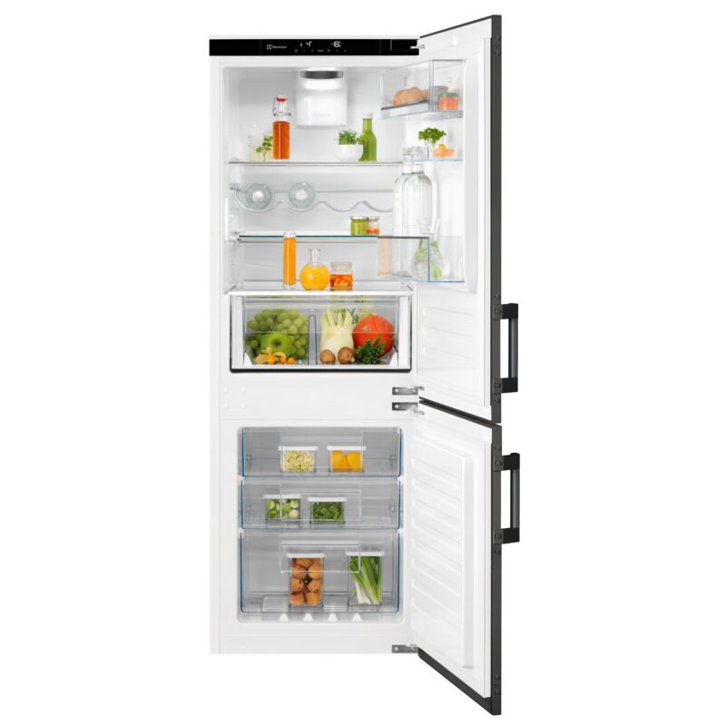 Electrolux Kühl-/Gefrierkombination EK276BNRSW Schwarz