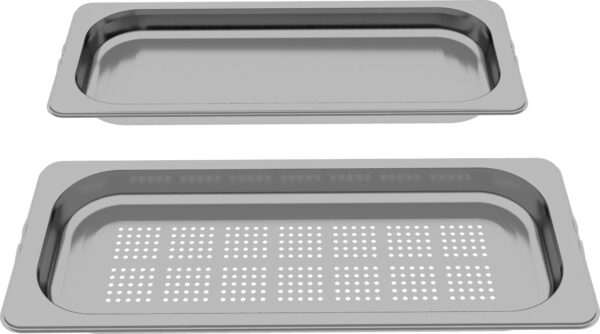 Bosch HEZ66D52 Zubehör 2 Dampfbehälter(gelocht/ungelocht)Size M