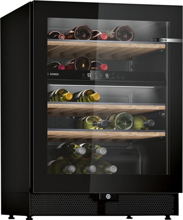 Bosch Weinkühlschrank mit Glastür 82 x 60 cm KWK16ABGB