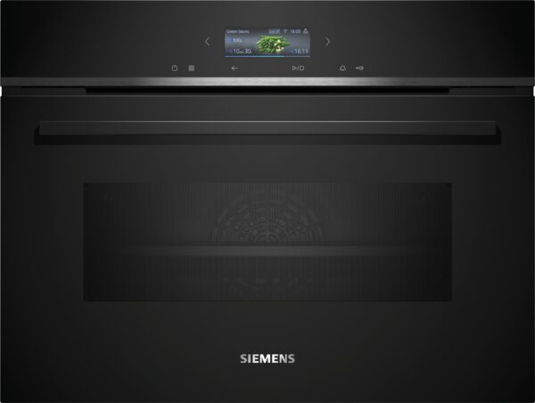 Siemens Einbau-Kompaktbackofen mit Mikrowellenfunktion 60 x 45 cm CM724G1B1