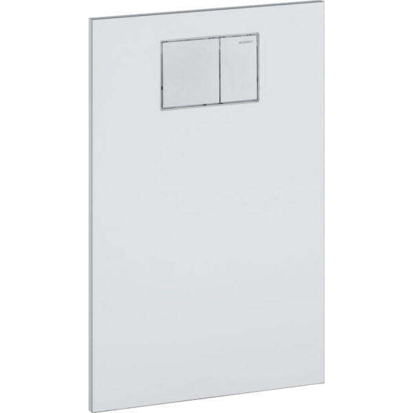 Designplatte für Geberit Dusch-WC AquaClean WC-Aufsatz: weiss-alpin
