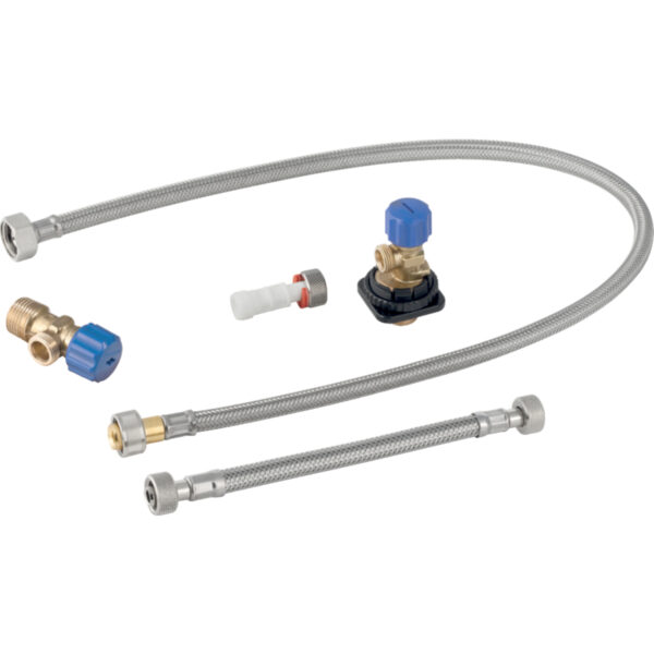 Wasseranschlussset unten, zu Geberit Monolith Sanitärmodul für WC, 101 cm