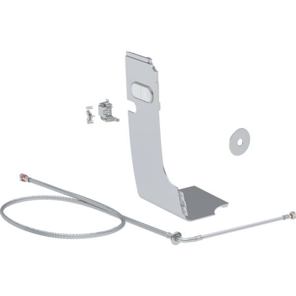 Wasseranschlussset, zu Geberit Unterputzspülkästen 8 / 12 cm für Geberit AquaClean Mera WC-Komplettanlagen: glanzverchromt