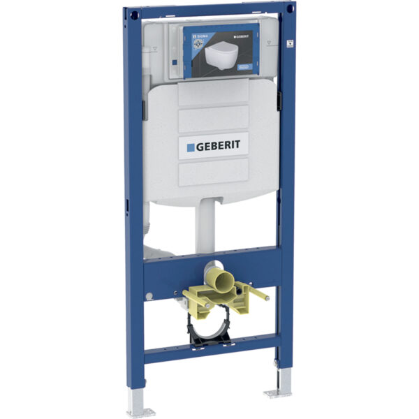 Geberit Duofix Element für Wand-WC, 112 cm, mit Sigma Unterputzspülkasten 12 cm mit Power & Connect Box