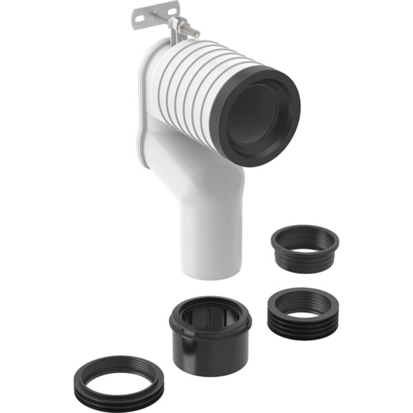 Geberit Set P-Anschlussbogen für Stand-WC