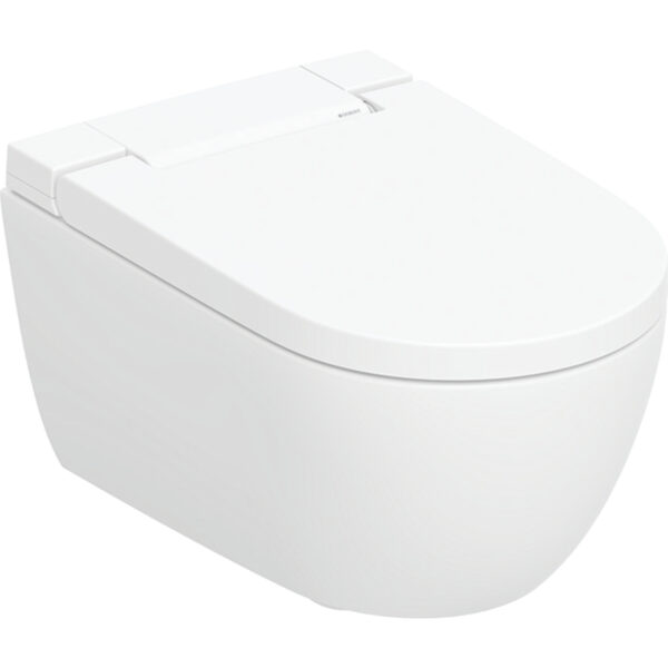 Geberit AquaClean Alba WC-Komplettanlage Wand-WC: weiss / KeraTect, weiss (146.350.01.1)