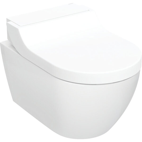 Geberit Dusch WC AquaClean Tuma Comfort WC-Komplettanlage Wand-WC: Glas weiss (146.290.SI.1)