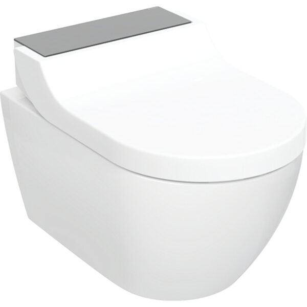 Geberit Dusch WC AquaClean Tuma Comfort WC-Komplettanlage Wand-WC: Glas schwarz (146.290.SJ.1)
