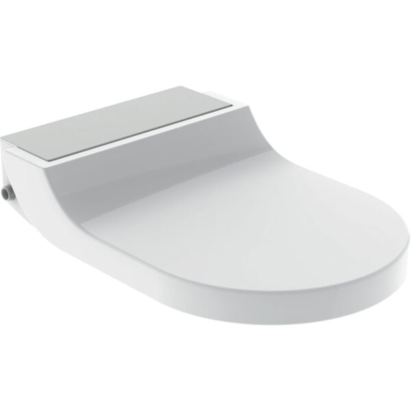 Geberit Dusch WC AquaClean Tuma Comfort WC-Aufsatz: Edelstahl gebürstet
