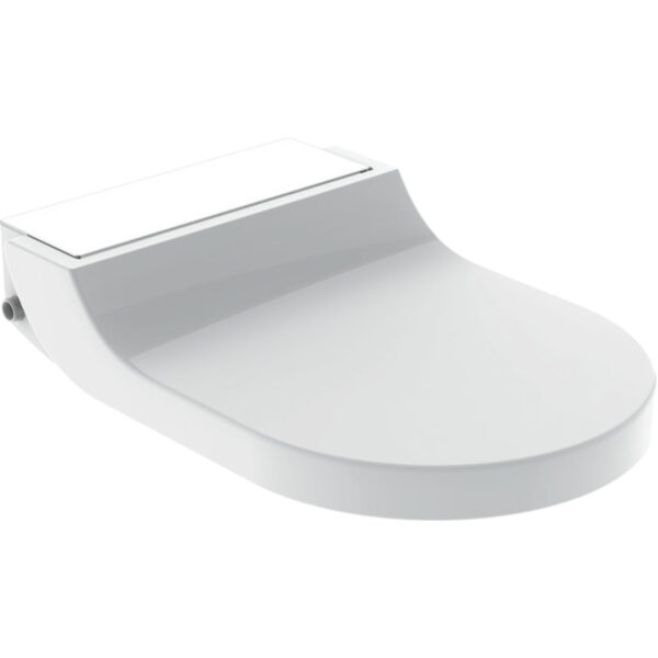 Geberit Dusch WC AquaClean Tuma Comfort WC-Aufsatz: Glas weiss