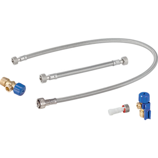 Wasseranschlussset unten, zu Geberit Monolith Sanitärmodul für WC, 101 cm