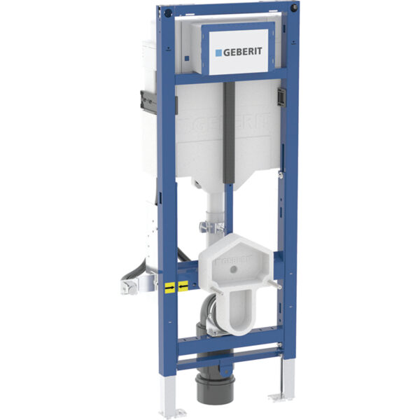 Geberit Duofix Element für Wand-WC, 112 cm, mit Sigma Unterputzspülkasten 12 cm, barrierefrei, WC höhenverstellbar