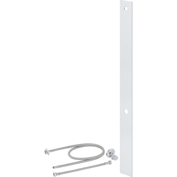 Umbauset für Geberit AquaClean WC-Aufsätze: Aluminium gebürstet Monolith, 114 cm