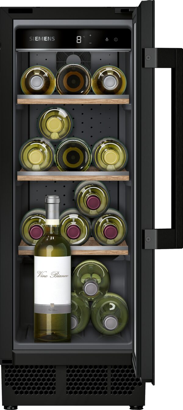 Siemens Weinkühlschrank mit Glastür 82 x 30 cm KU20WVHF0