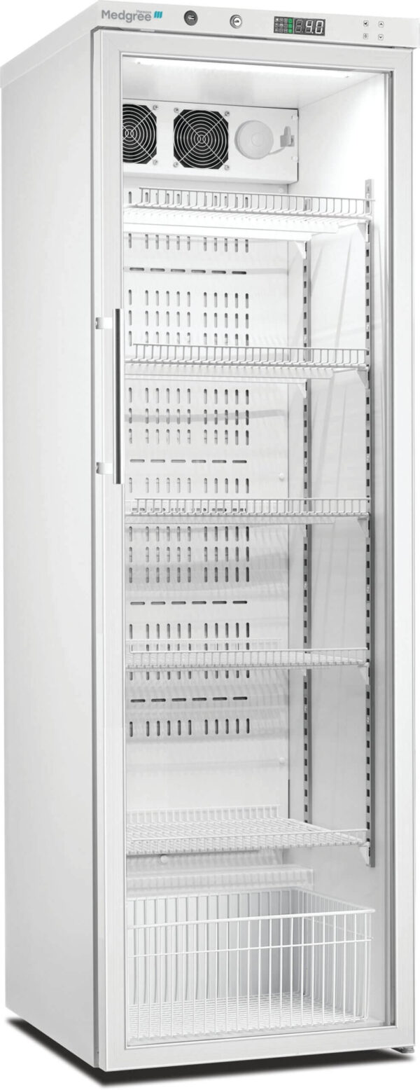 MEDGREE Medikamenten-Kühlschrank DIN 13277, 188 cm, rechts wechselbar (MPRA 450 G M)
