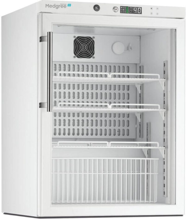 MEDGREE Medikamenten-Kühlschrank DIN 13277, 84 cm, rechts wechselbar (MPRA 150 G M)