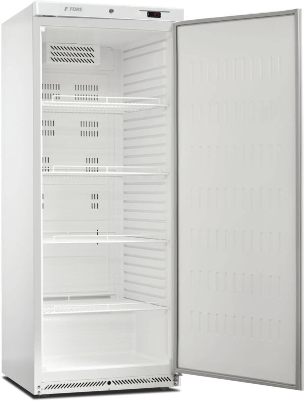 FORS Gastronomie-Kühlschrank, Volltür, weiss, GN 2/1, rechts wechselbar (GCV600W)