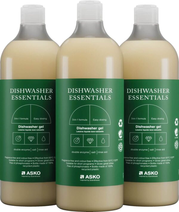 ASKO Geschirrspülmittel Gel, 6 Flaschen zu 1000 ml (Karton) (LD10 BOX)