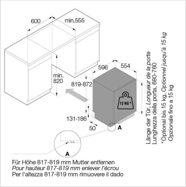 ASKO Geschirrspüler vollintegriert LOGIC (DFI533A) – Bild 4